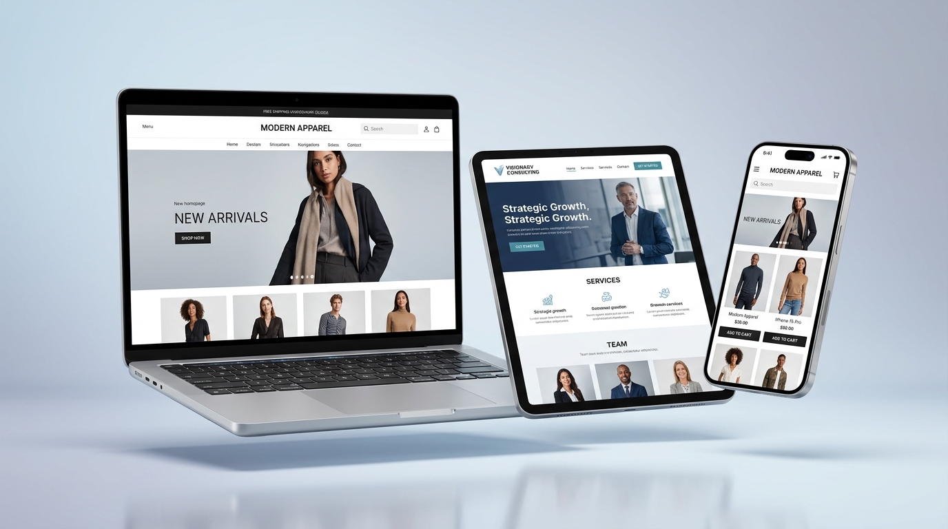 ANREXHUB Website Demo Showcase